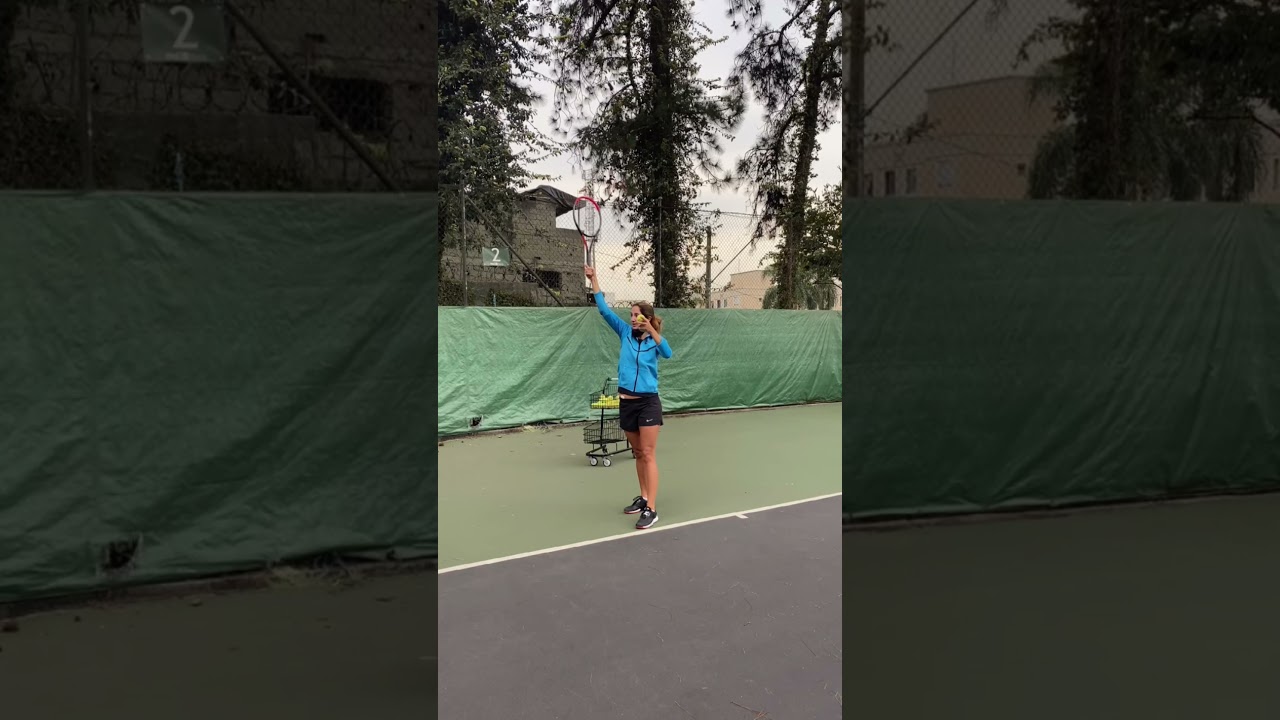 ALGUMAS DICAS PARA O SAQUE KICK (TOP SPIN) = MÉTODO LETÍCIA SOBRAL