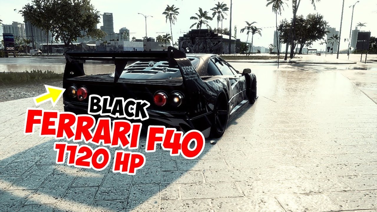 МОДИФИЦИРОВАННЫЙ FERRARI F40 1120 Л.С. V8 | NEED FOR SPEED HEAT ИНДОНЕЗИЯ