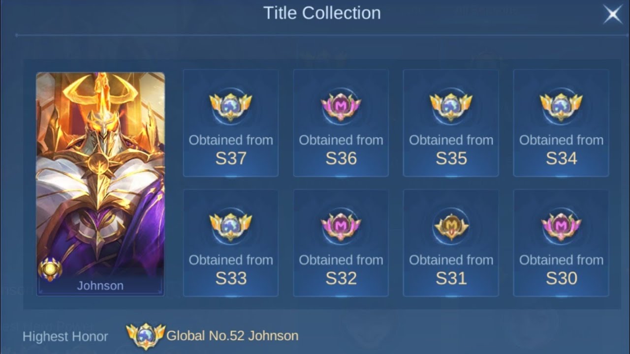 Welcome to Optimisgamer ✅ #mobilelegends #johnsongaming 