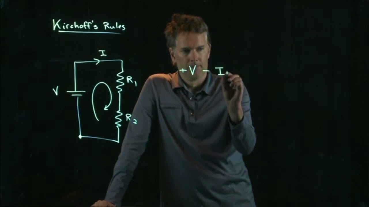 Kirchoff's Loop Rule | Physics with Professor Matt Anderson | M22-07