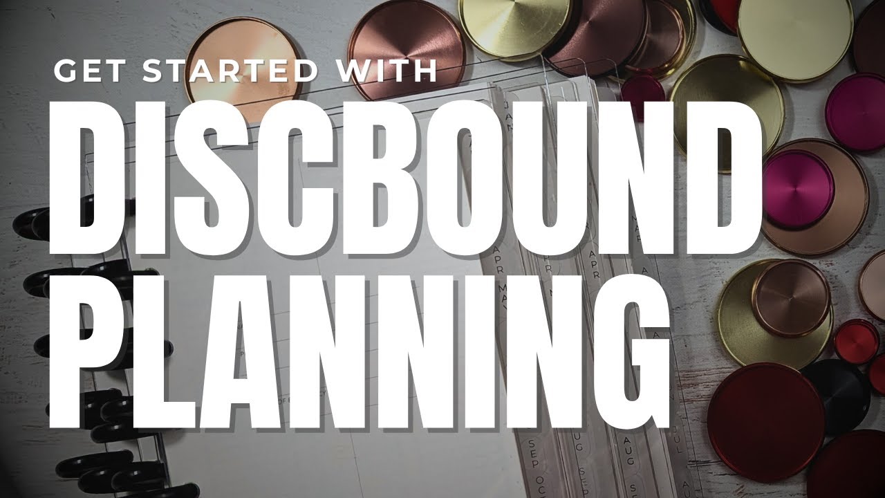 Discbound 101! | Перегружены планированием? Давайте исправим это вместе | JanesAgenda.com