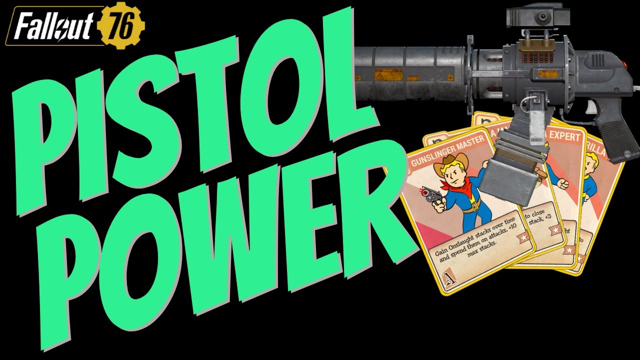 Fallout 76 PTS - Testing The Gauss Pistol With Onslaught