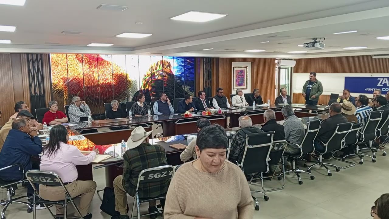 Realizan la Asamblea Estatal Ordinaria 409 los Cronistas del estado de Zacatecas