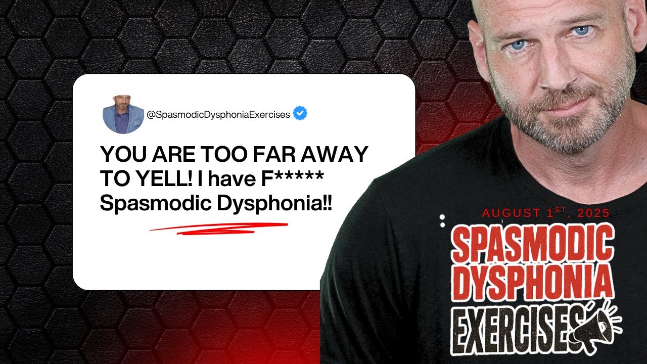 Spasmodic Dysphonia?! Try This Bold, Forward Voice Exercise! #spasmodicdysphonia #laryngealdystonia