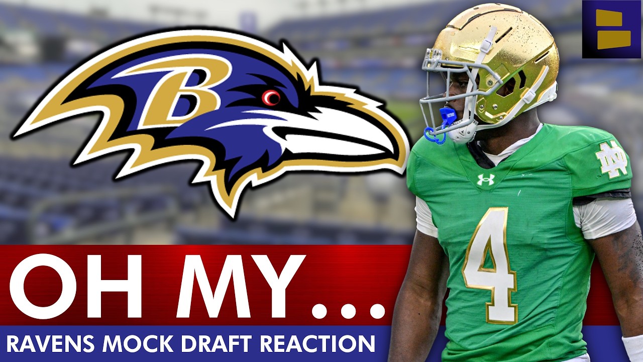 Oh My&hellip;Baltimore Ravens Land BEST PLAYER IN THE DRAFT In The Athletic&rsquo;s 2026 NFL Mock Draft