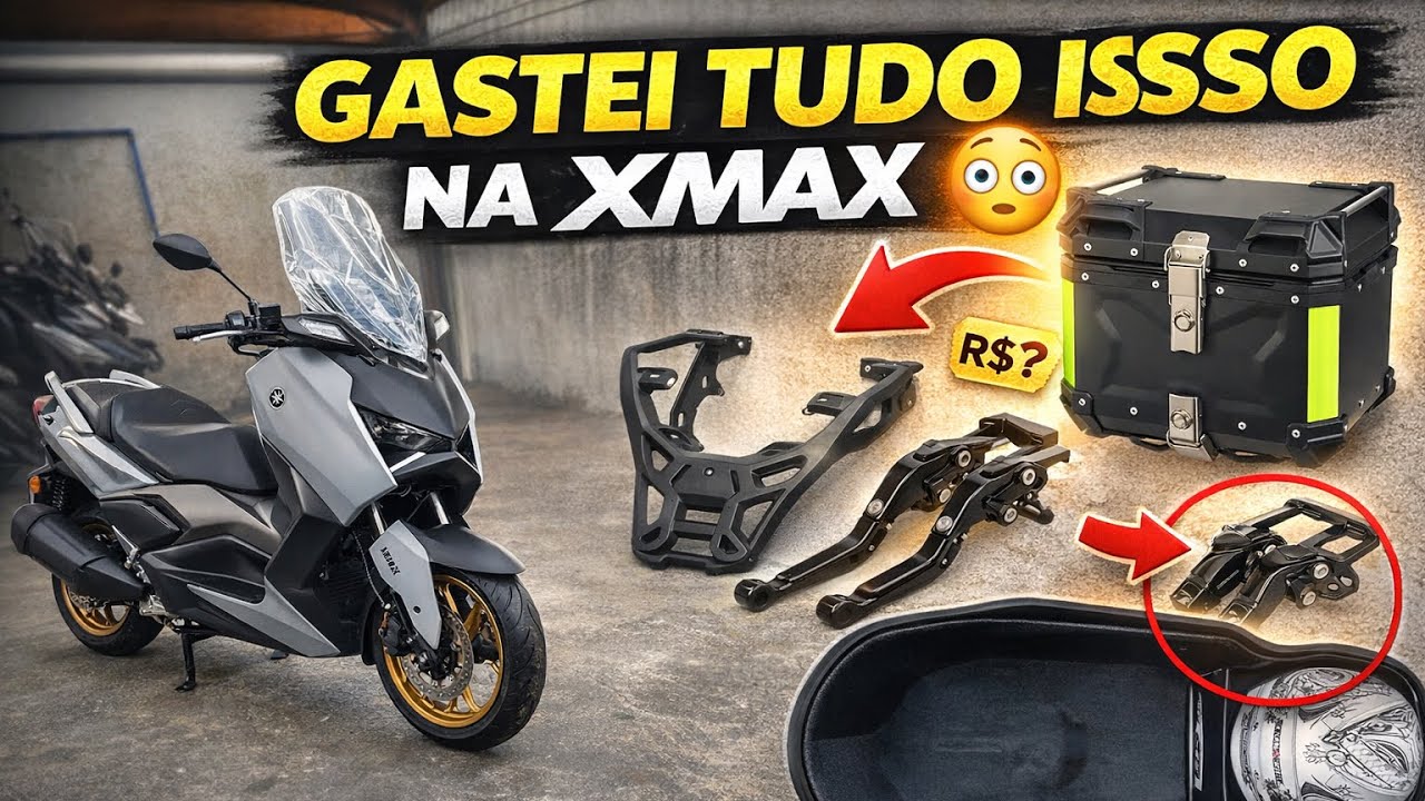 Escolhendo Acessórios para a XMAX 300. - Compensa?