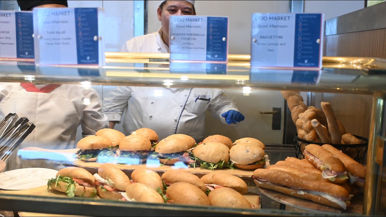 What's on the Holland America Lunch Buffet in 2025?