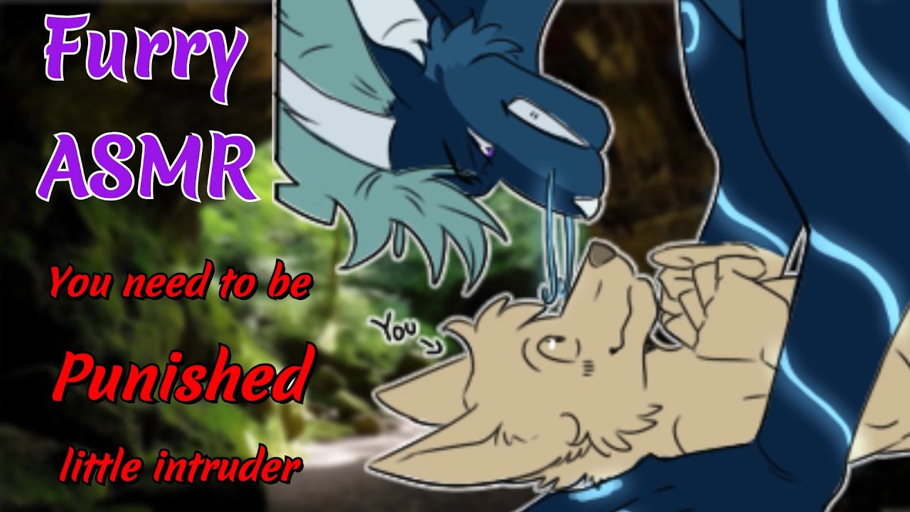[Furry ASMR] Fluffy Dragon Punishes you for Traspassing [Ear Licks / Mouth Sounds / 3Dio]
