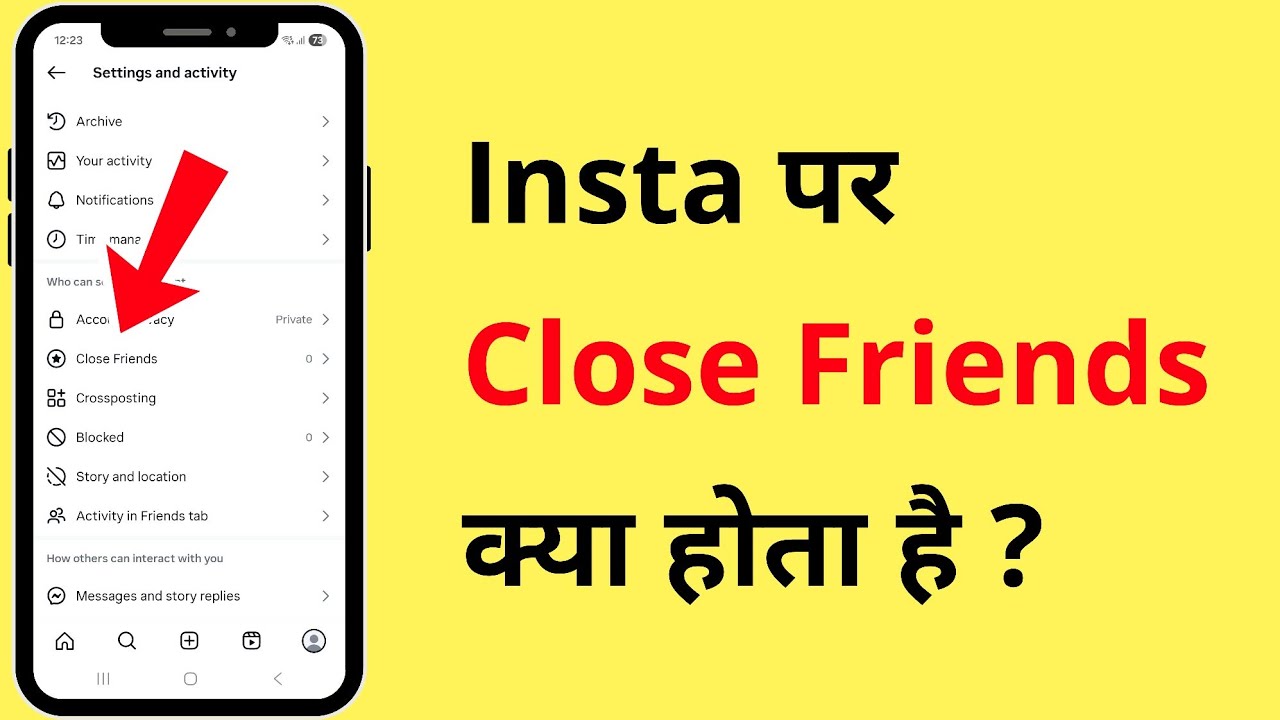 What is the meaning of close friends on Instagram? Meaning of close friends on Instagram