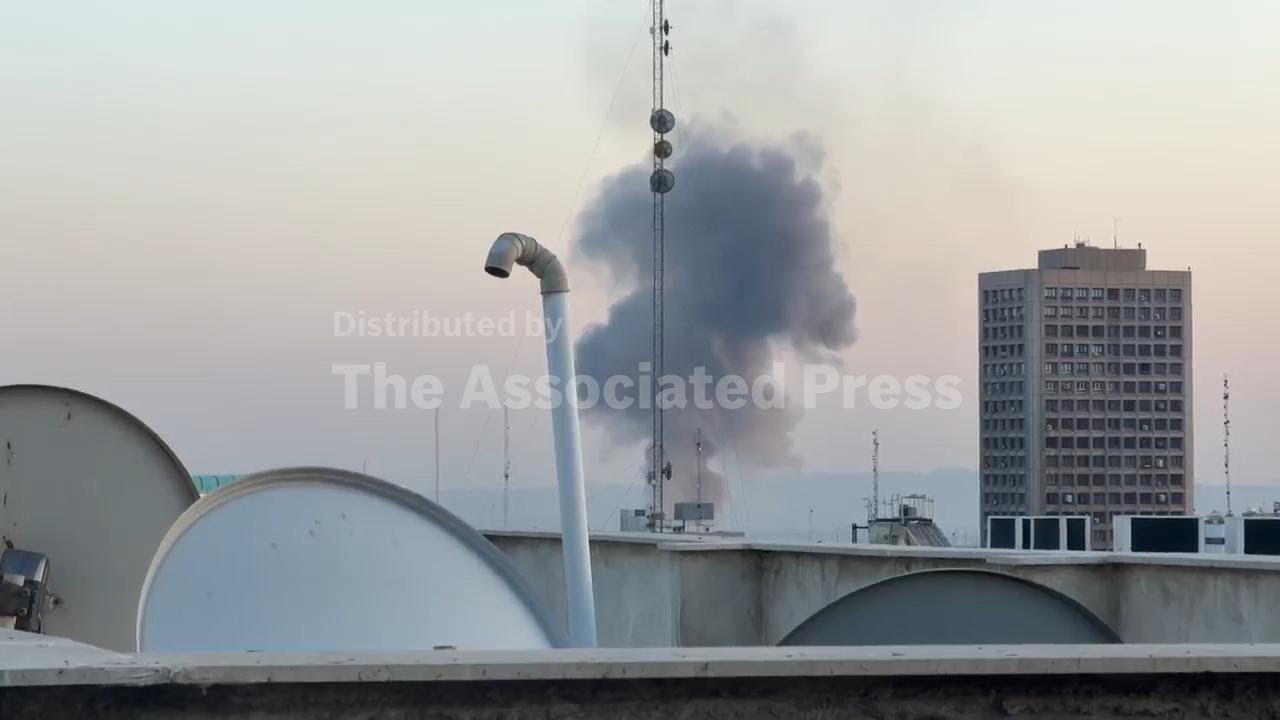 Multiple smoke clouds seen in Tehran as US-Israel attacks continue to pound Iranian capital