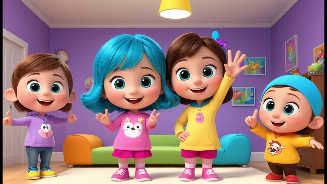 Finger Family Song | Classic Family Song for Kids | Hand Finger Nursery Rhyme