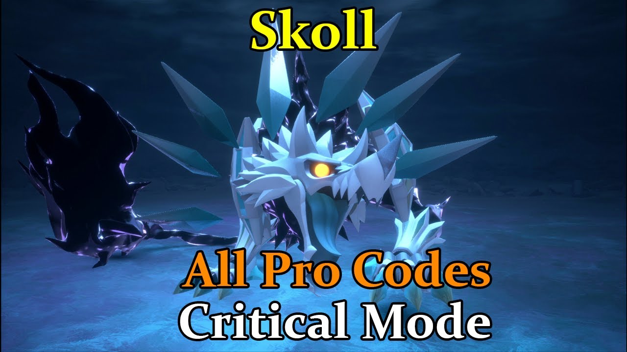 Kingdom Hearts III - Skoll w/All Pro Codes (Critical Mode)