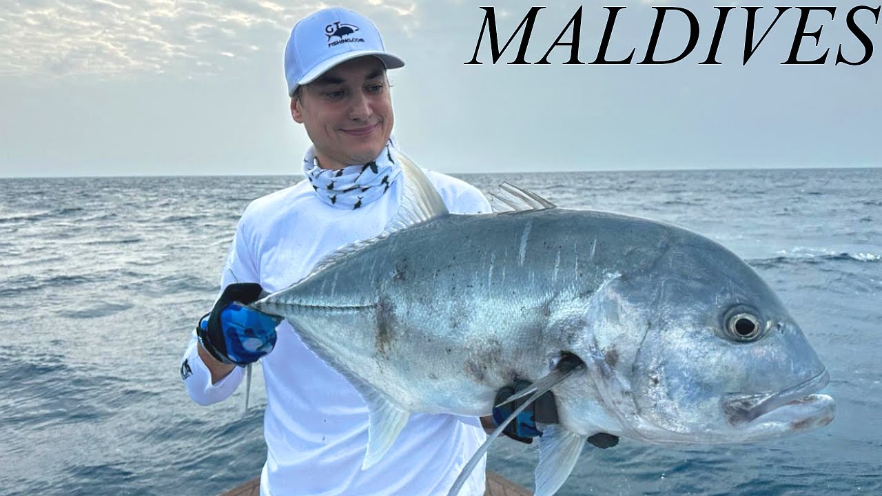Epic fishing in the Maldives | GT Topwater Fishing & Dogtooth Tuna Jigging