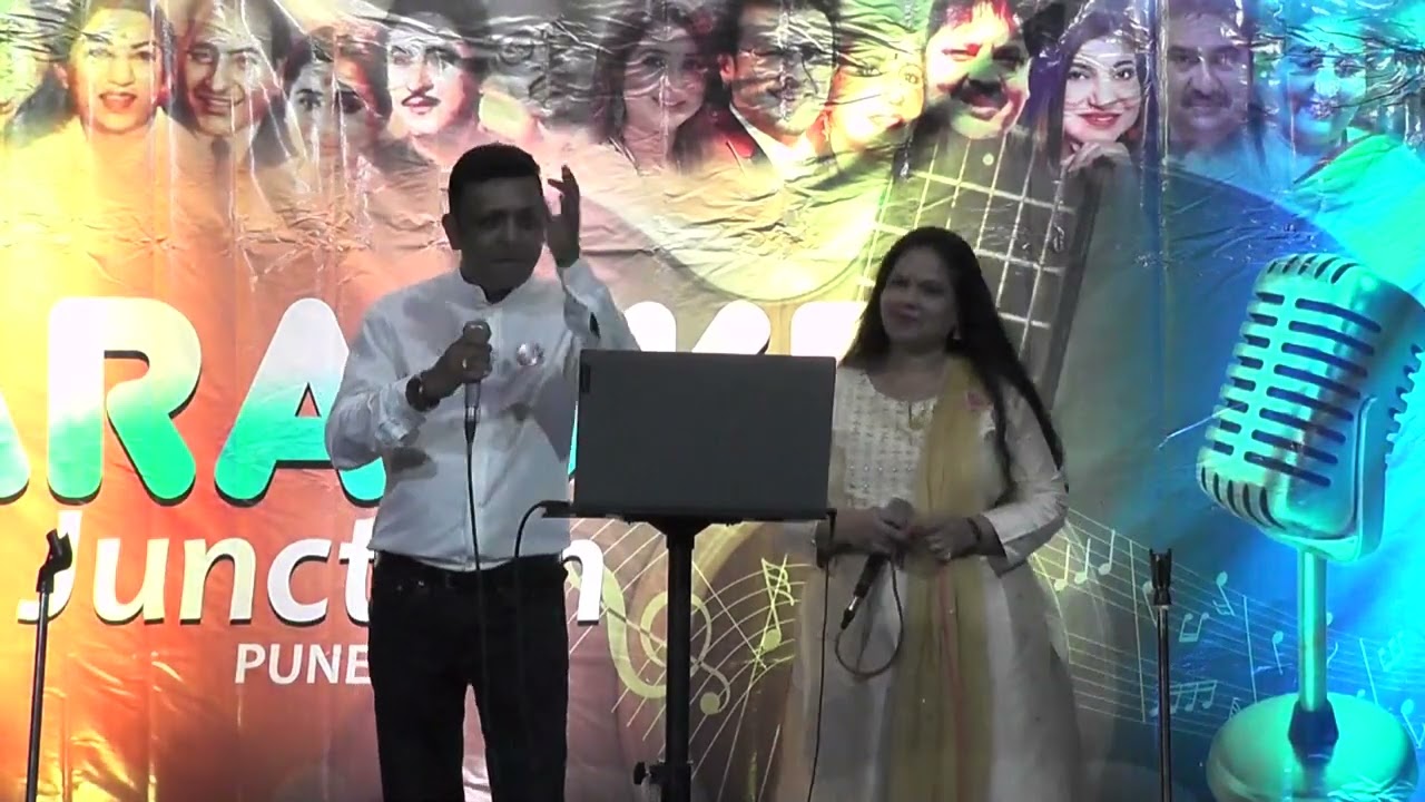 Palkon ke peeche se duet with Suneeta #bollywoodsingers #duetsinging