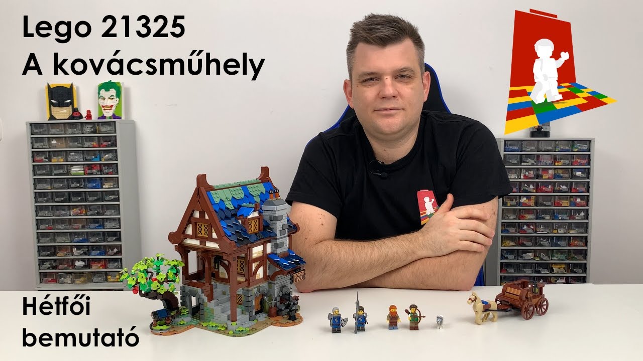 Hétfői bemutató - A kovácsműhely - Lego 21325 Medieval Blacksmith