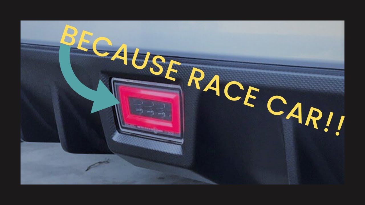 Subiebros 2015+ Subaru WRX STI F1 LED Bar Style Rear Fog Light