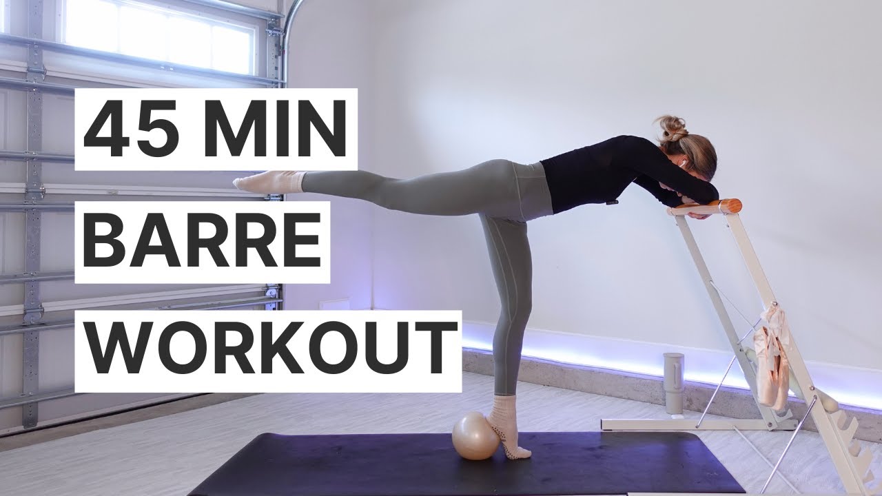 45MIN BARRE Workout | Full Body ❤️‍🔥