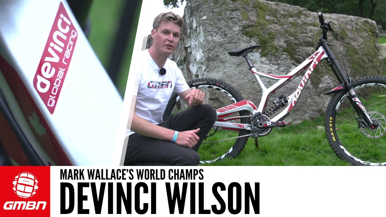 Mark Wallace's World Champs Devinci Wilson | GMBN Pro Bikes