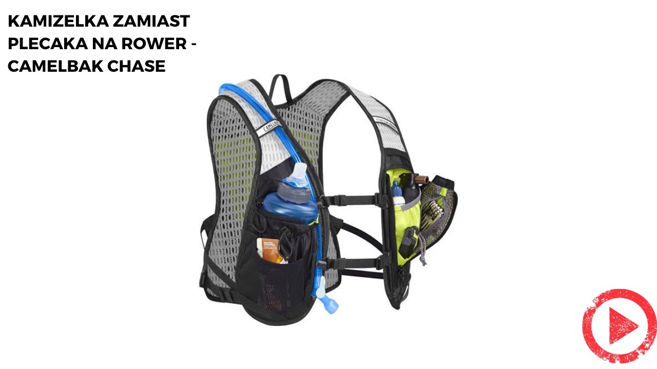Kamizelka zamiast plecaka na rower - Camelbak Chase