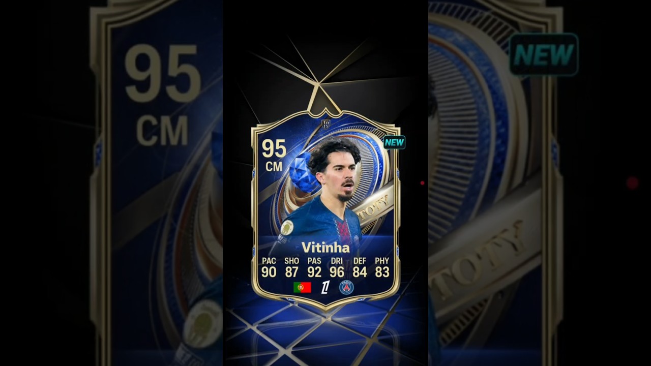 Team of the Year (TOTY) Vitinha packed on MADFUT 26 