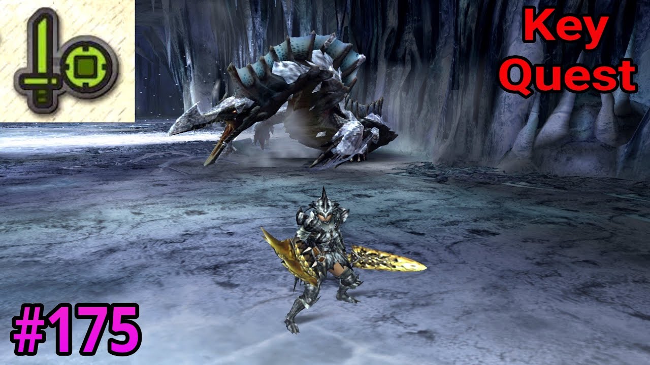 MH3RD (HIGH RANK) Glacial Agnaktor dicas, key Quest 