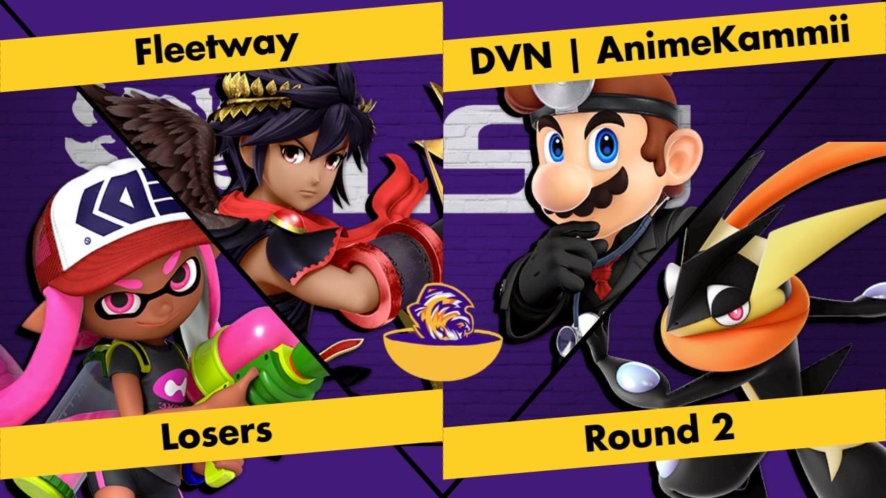 Fleetway (Dark Pit/Inkling) vs DVN | AnimeKammii (Doc/Greninja) - Salsa #48 - Losers Round 2