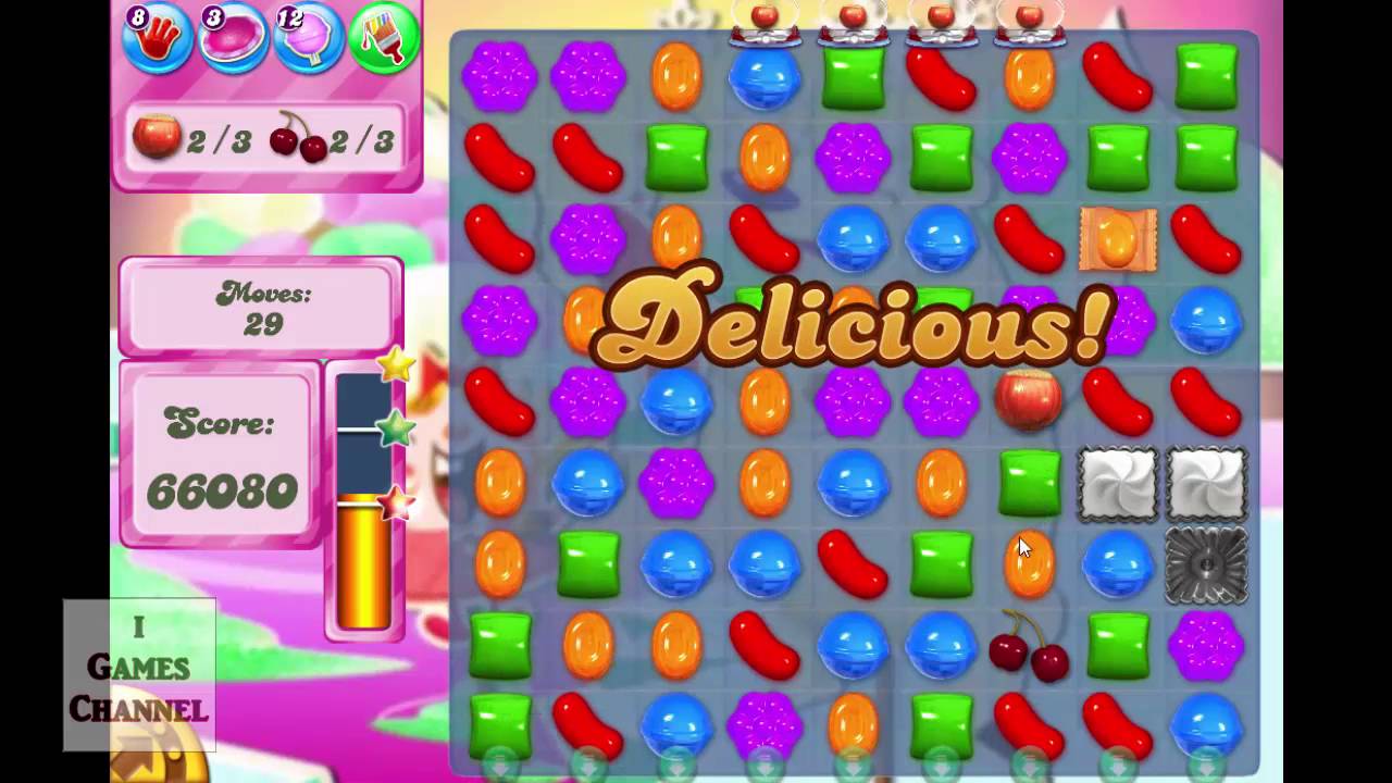 Candy Crush Saga Level 255 Walktrough