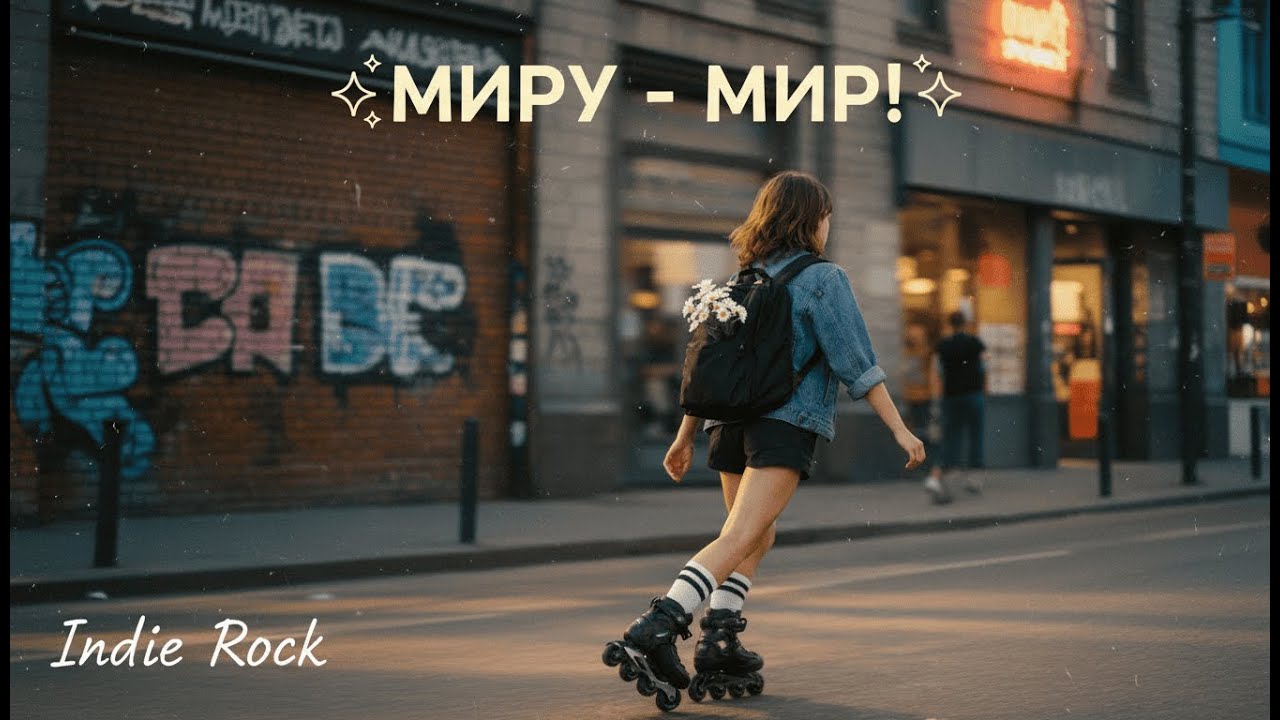 Миру — мир! AVI & SUNO AI. #ai #музыка #music #newmusic #музыкаонлайн #indierock
