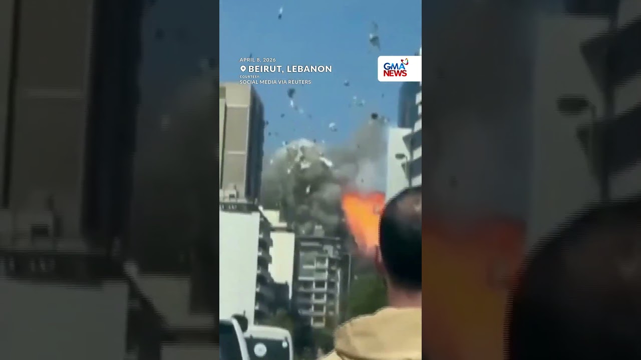 Explosion rocks Beirut as Israel launches its biggest attacks yet on Lebanon | GMA News