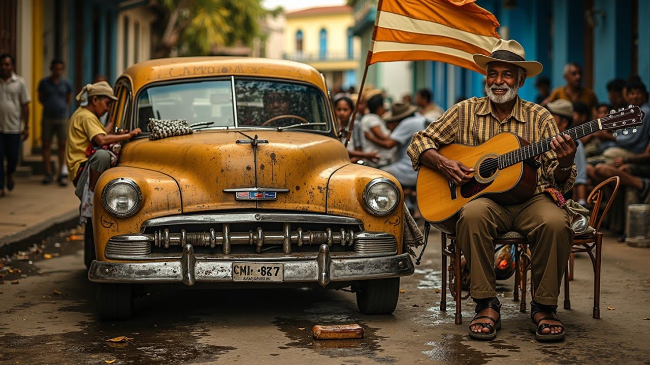 Классическая Гаванская Уличная Музыка для Релаксации и Чистой Кубинской Души