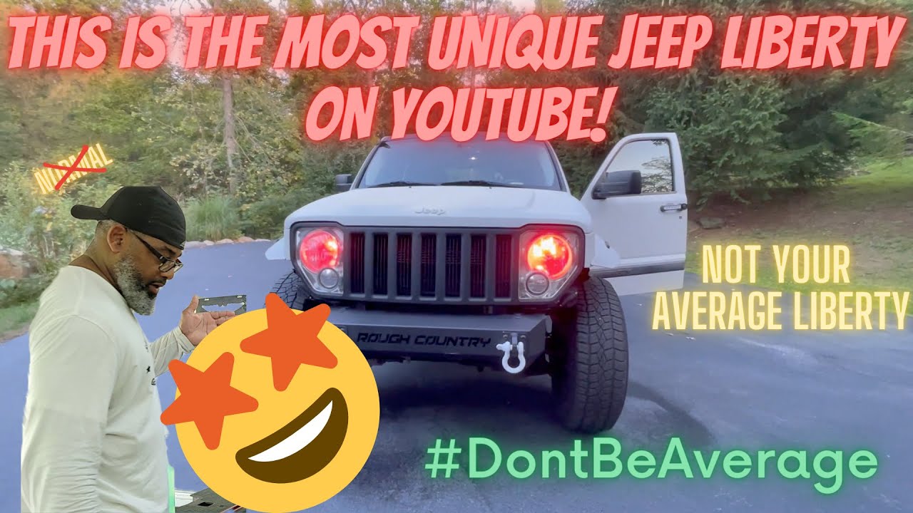 HERES A REVIEW OF ALL THE MODIFICATION I DID TO MY 2012 JEEP LIBERTY...NOT YOUR AVERAGE LIBERTY