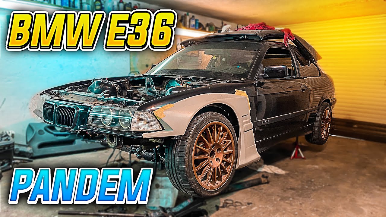 TESTIRAMO PANDEM WIDEBODY NA BMW E36 DRIFT DRLJI!!!