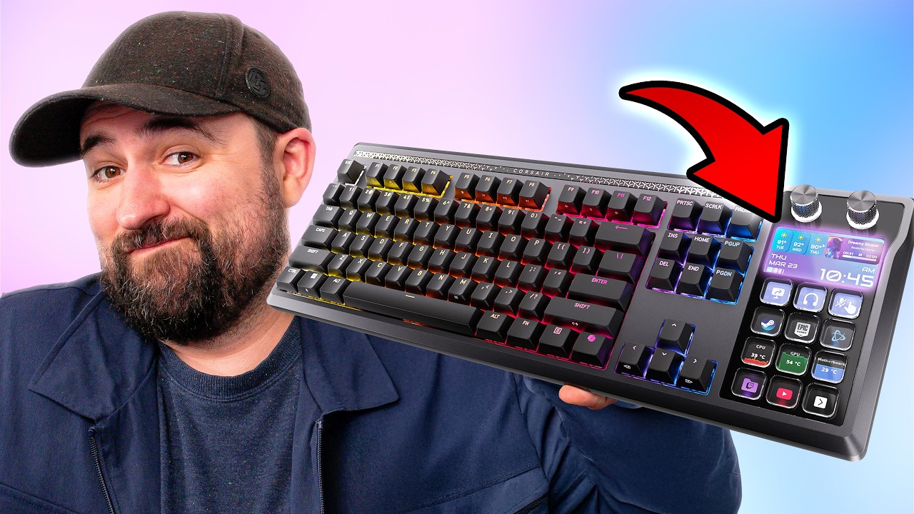 Почему они не сделали этого раньше? &mdash; Corsair K100 Air Wireless
