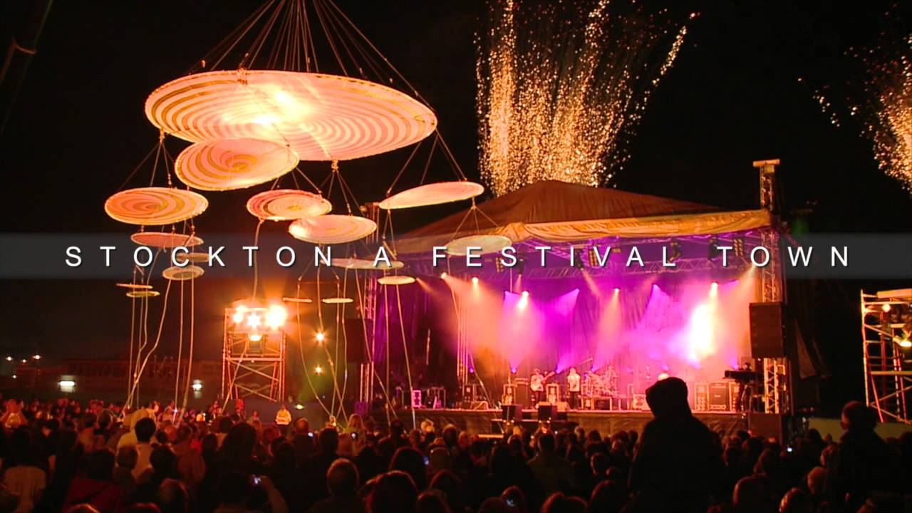 Stockton International Riverside Festival 15: Launch film - Stockton is a festival town