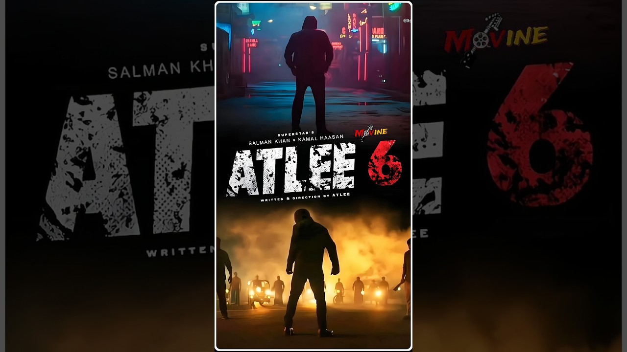 Salman Khan #atlee 6 🎬 Villain replaced 🔄. #salmankhan #kamalhaasan #atlee6 #movie #ytshorts
