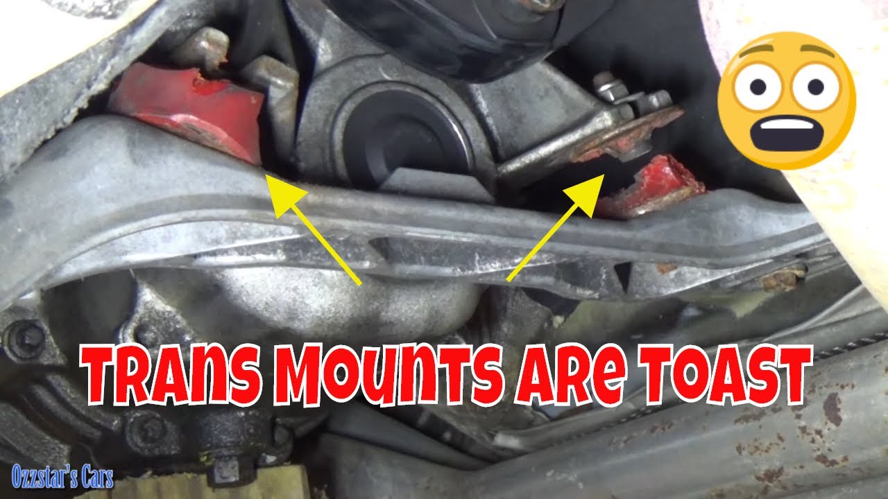 Broken Transmission Mounts  BMW Remove and Replace E36 E38 E40