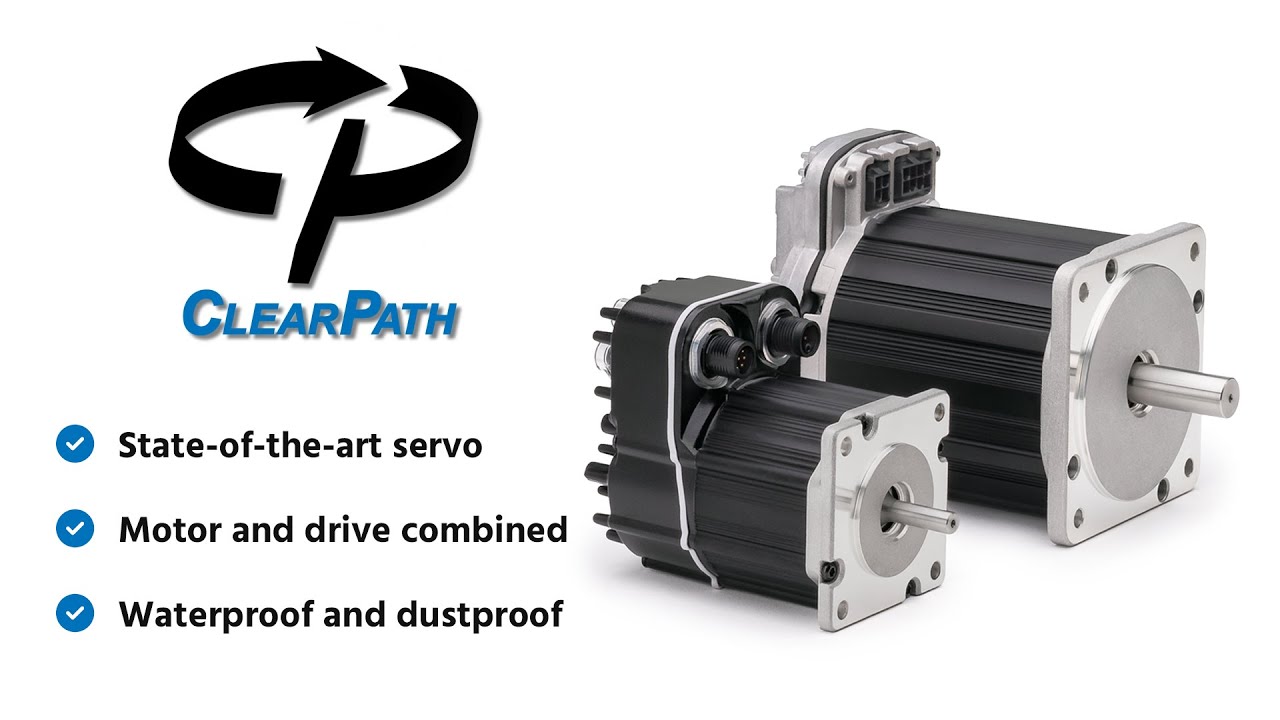 ClearPath: Teknic's Integrated Brushless Servo Motor,  Drive and Encoder