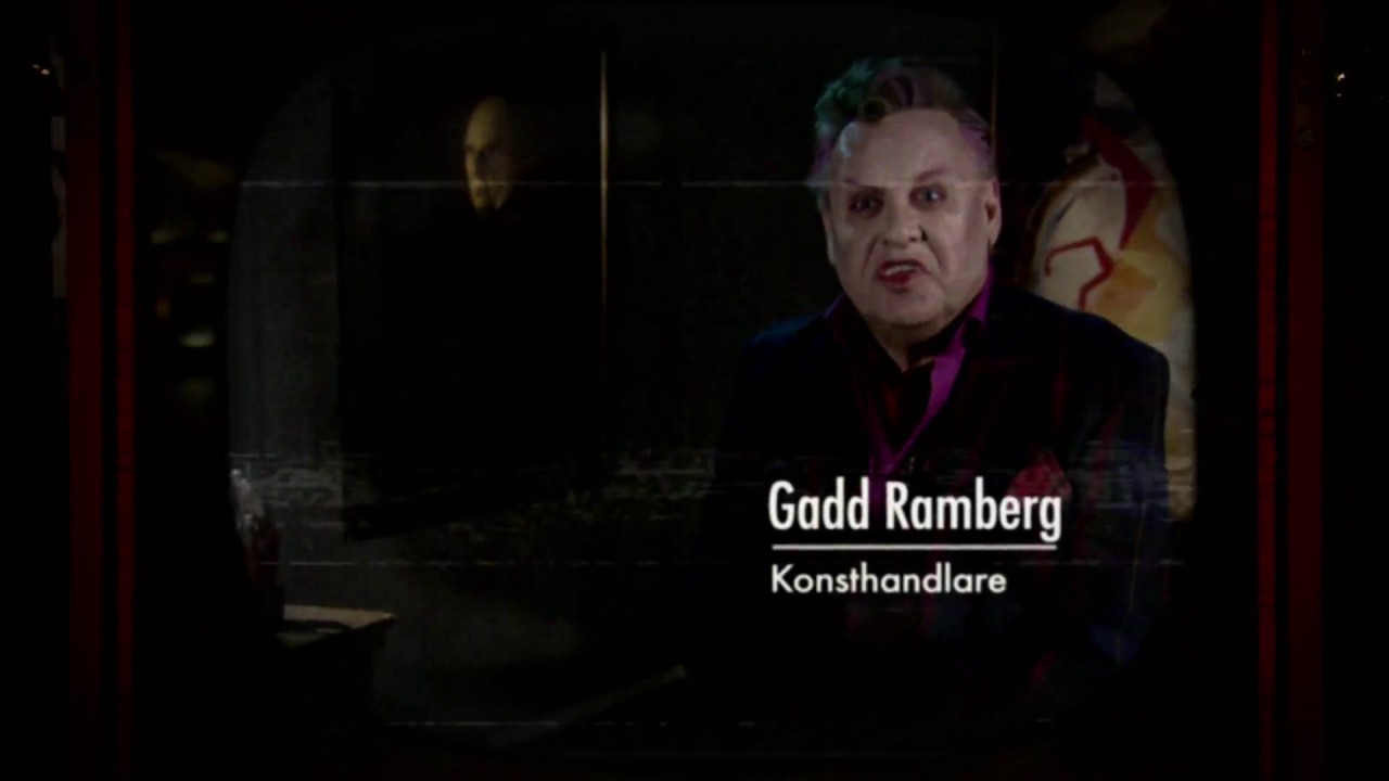 B&ouml;rje Lundberg som Konsthandlaren i 