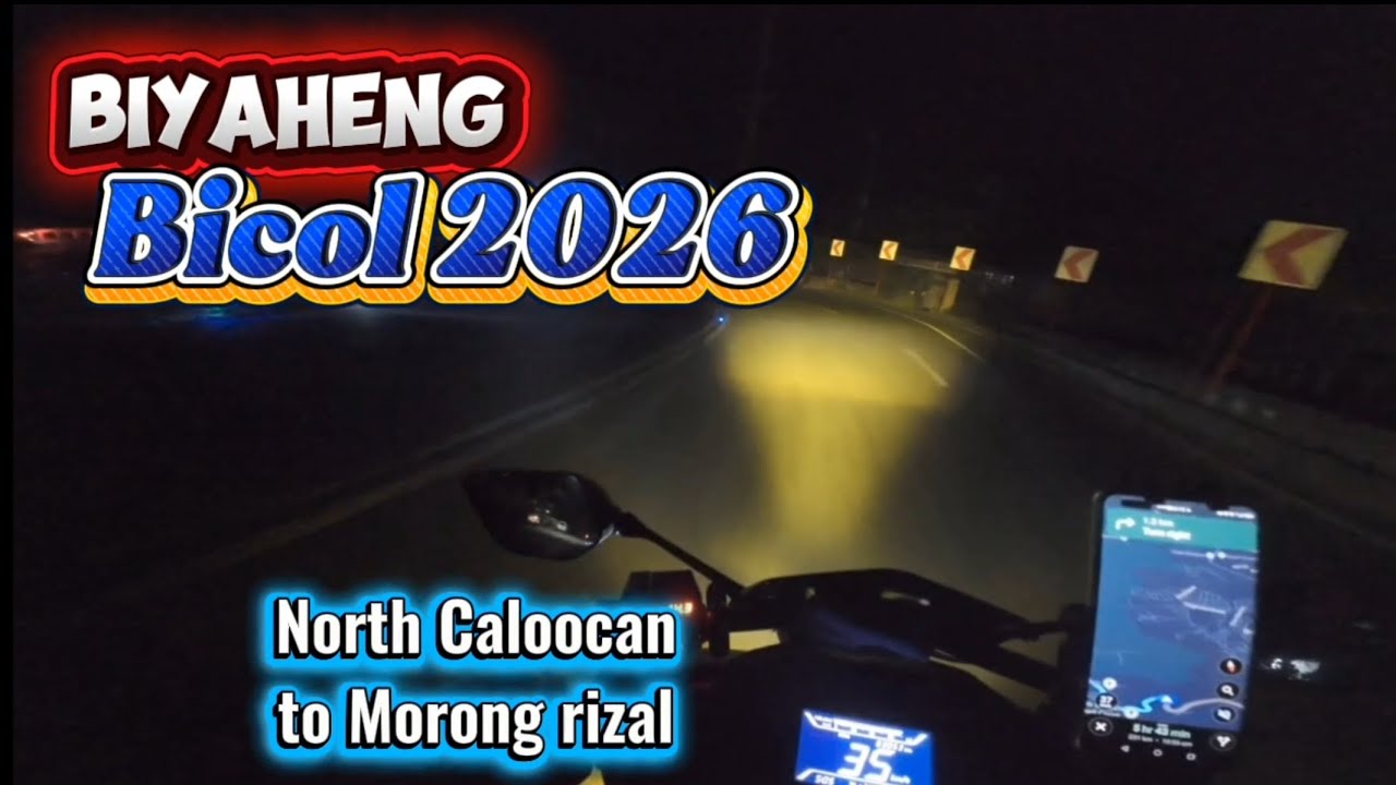 BIYAHENG BICOL 2026 | NORTH CALOOCAN HANGGANG MORONG RIZAL