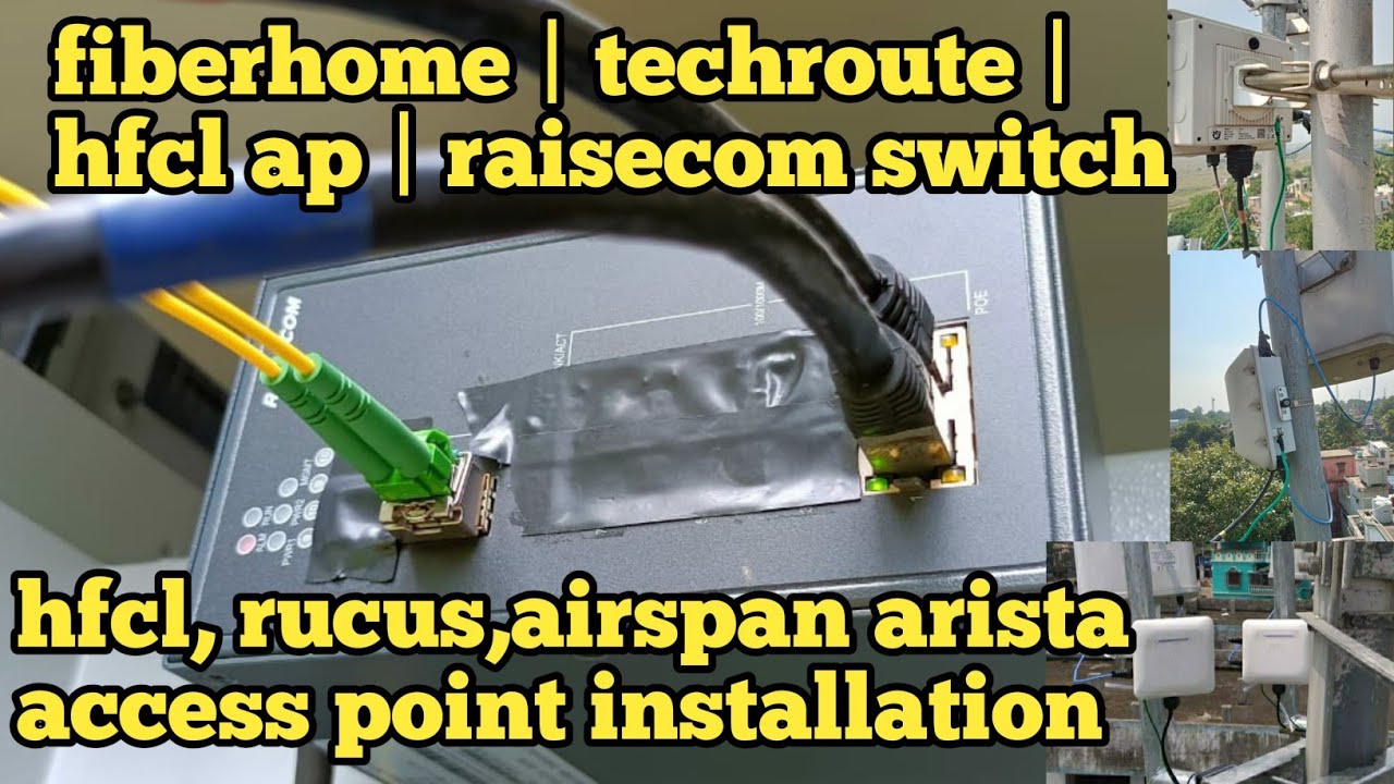 fiberhome | techroute | hfcl ap | raisecom switch