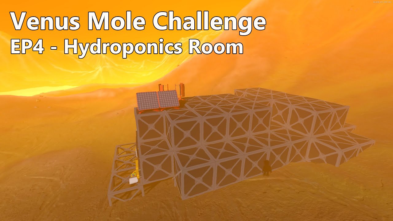 Stationeers: Venus Mole Challenge, EP4 — Комната гидропоники