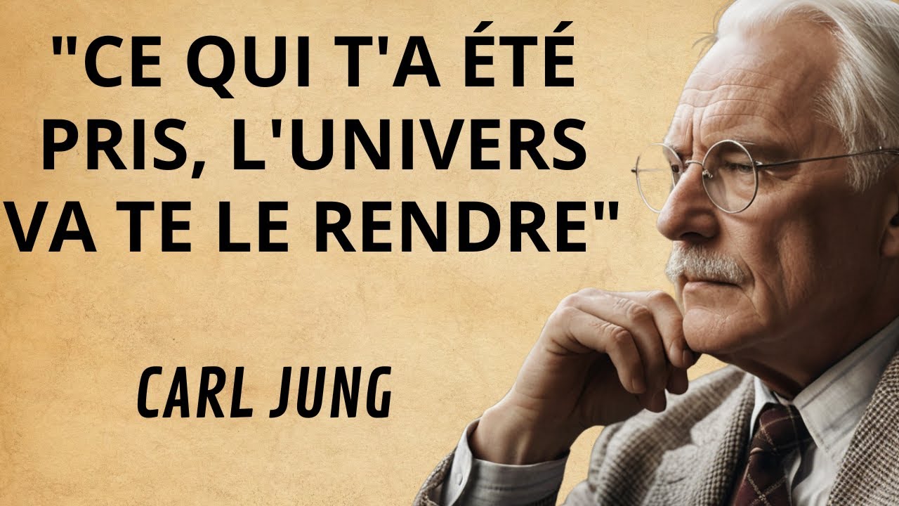 L’univers va te rendre tes années perdues… et tu vas être surpris ! | Carl Jung