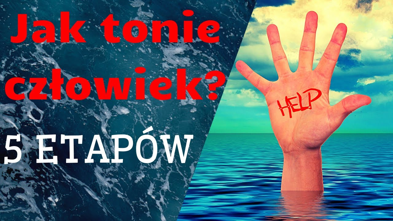 Jak tonie człowiek? Jak tonie PŁETWONUREK? 5 Etap&oacute;w tonięcia