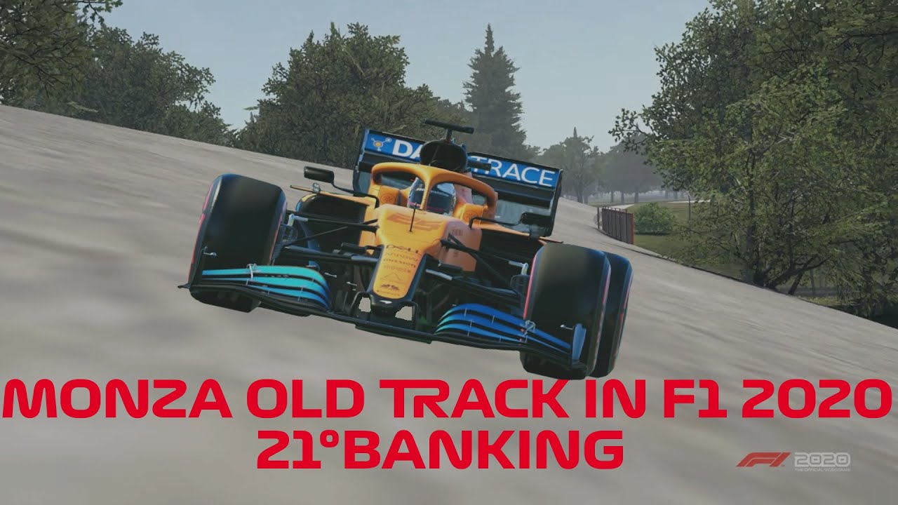 EXPLORING OLD MONZA CIRCUIT IN F1 2020 // MONZA BANKING in F1 2020 Game // broke the game