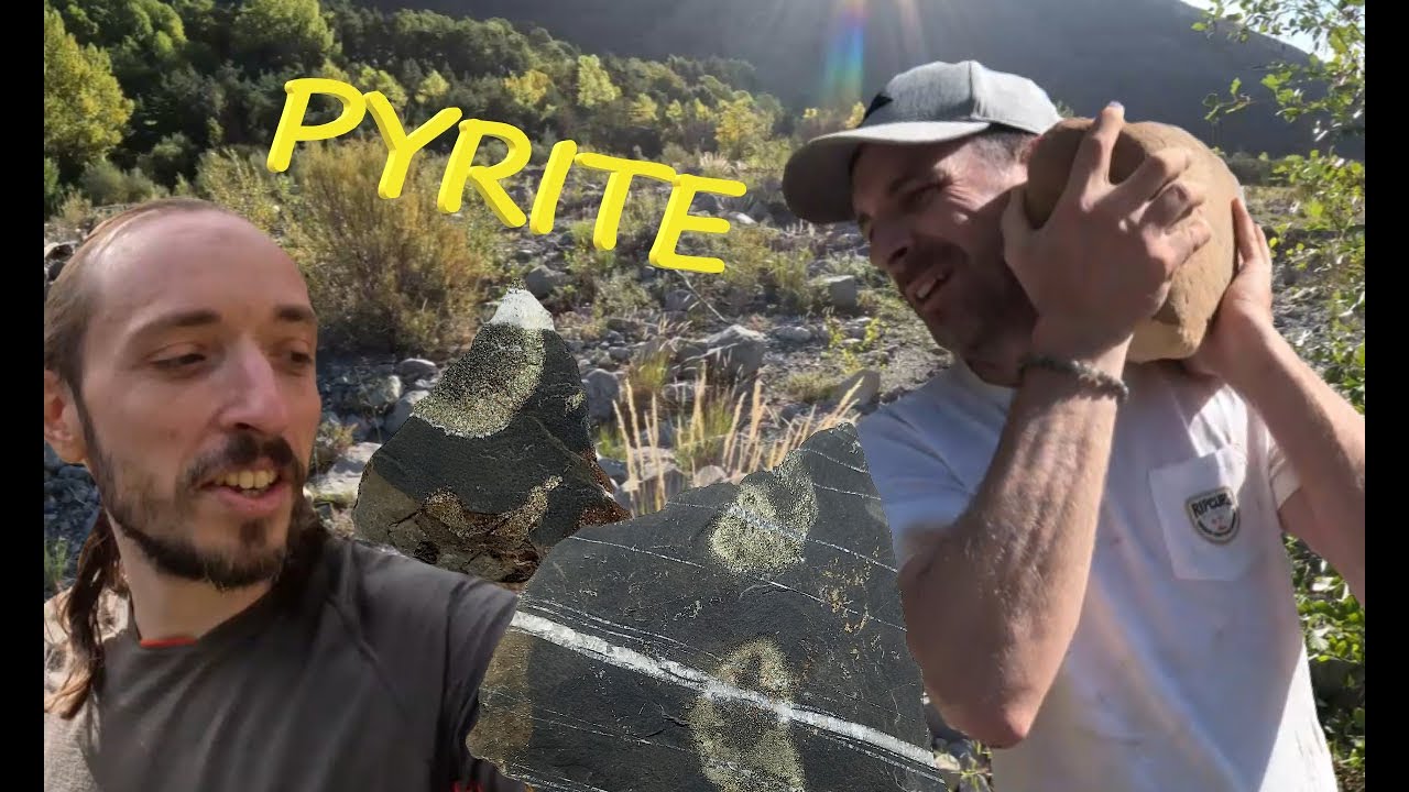 Expédition dans les Alpes : PYRITE ( avec Arnaud )
