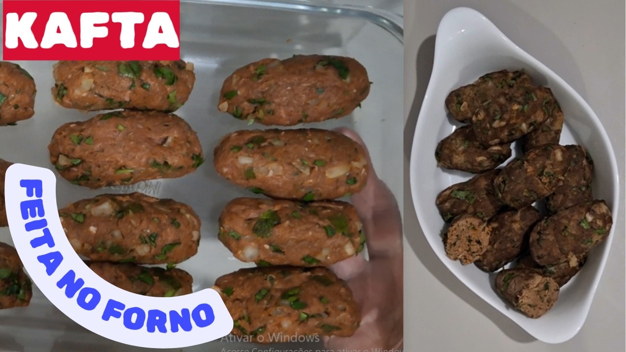 Kafta - Assada no forno