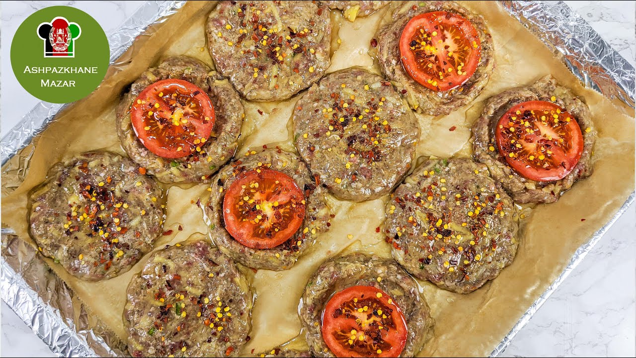 Oven Chapli Kabab | چپلی کباب داشی نرم و آبدار به روش آشپزخانه مزار