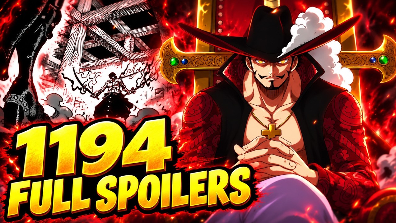 ONE PIECE CHAPTER 1194 FULL SPOILERS @BBFisLive | Zoro vs Sommers | BBF LIVE