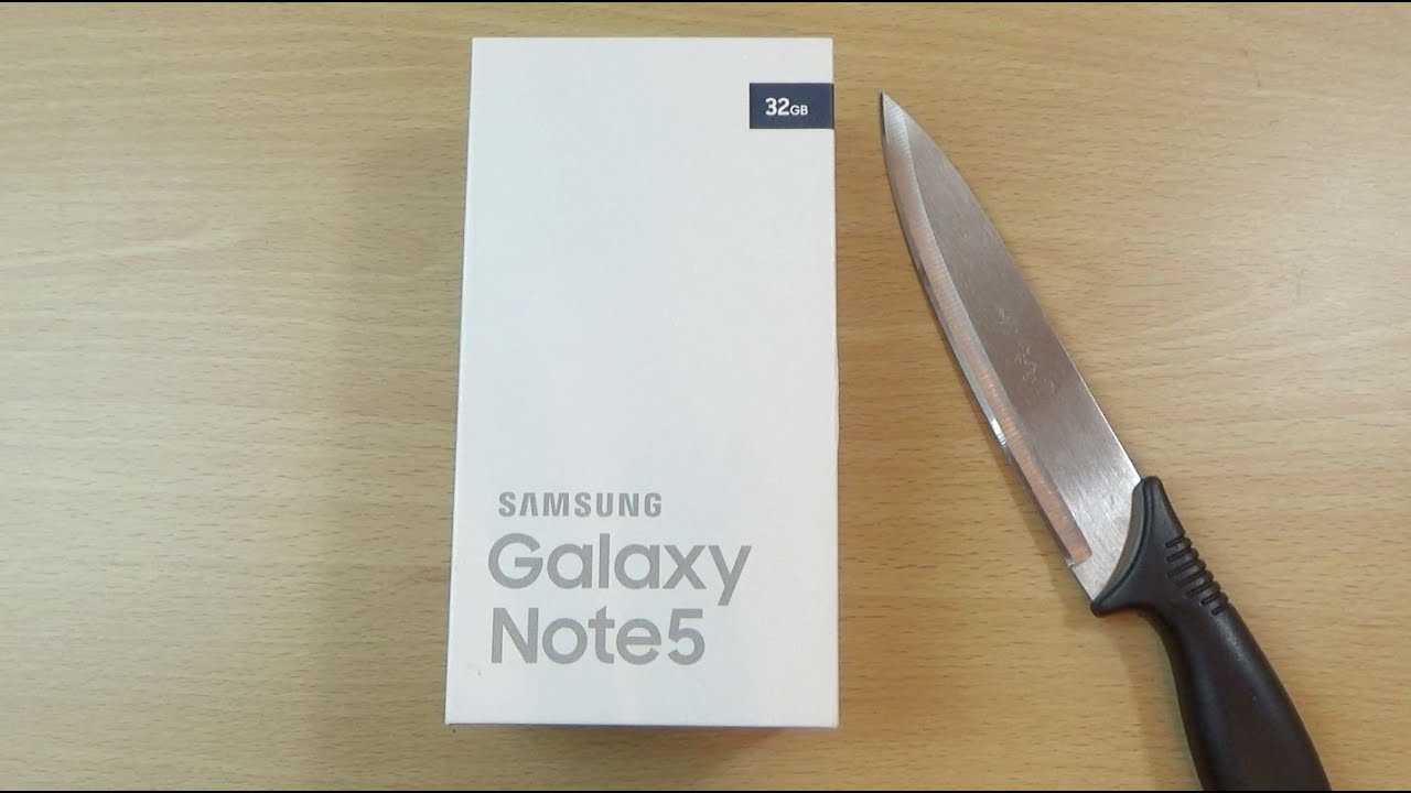 Samsung Galaxy Note 5 - Unboxing