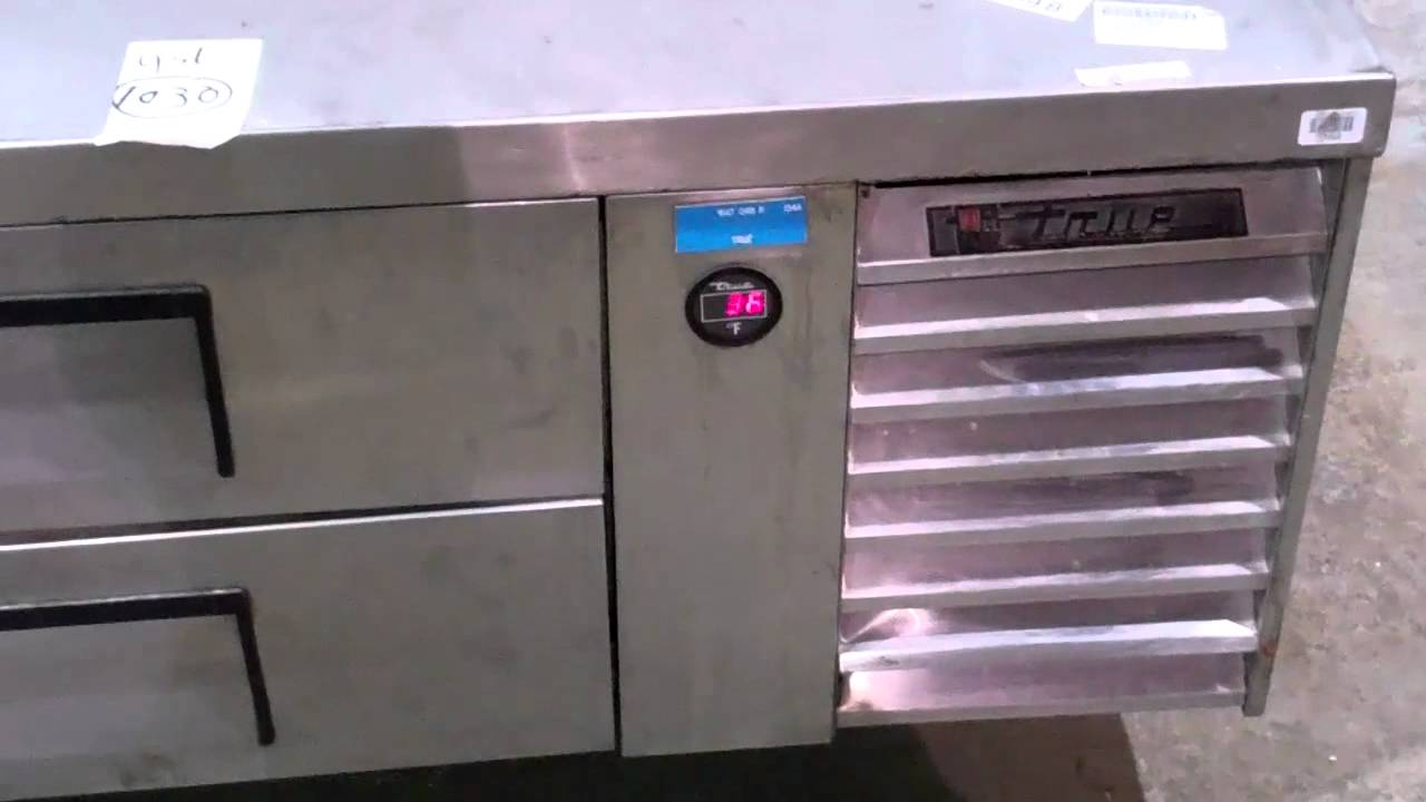 True 4 drawer refrigerator - commercial  PerformanceAuctions.com  (313) 359-9011